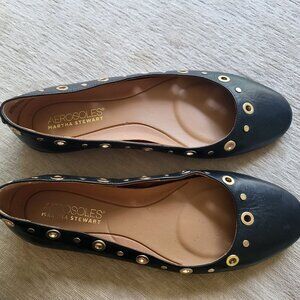 Aerosoles Black Flat